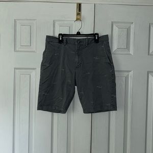Old Navy Men's shark printed Khaki Shorts